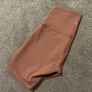 Lululemon bike shorts! Size 4. Only worn once! Wunder train